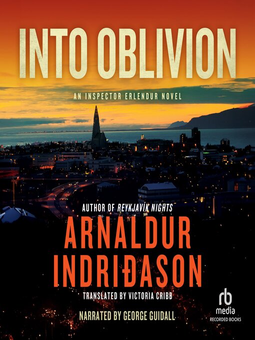 Title details for Into Oblivion by Arnaldur Indriđason - Wait list